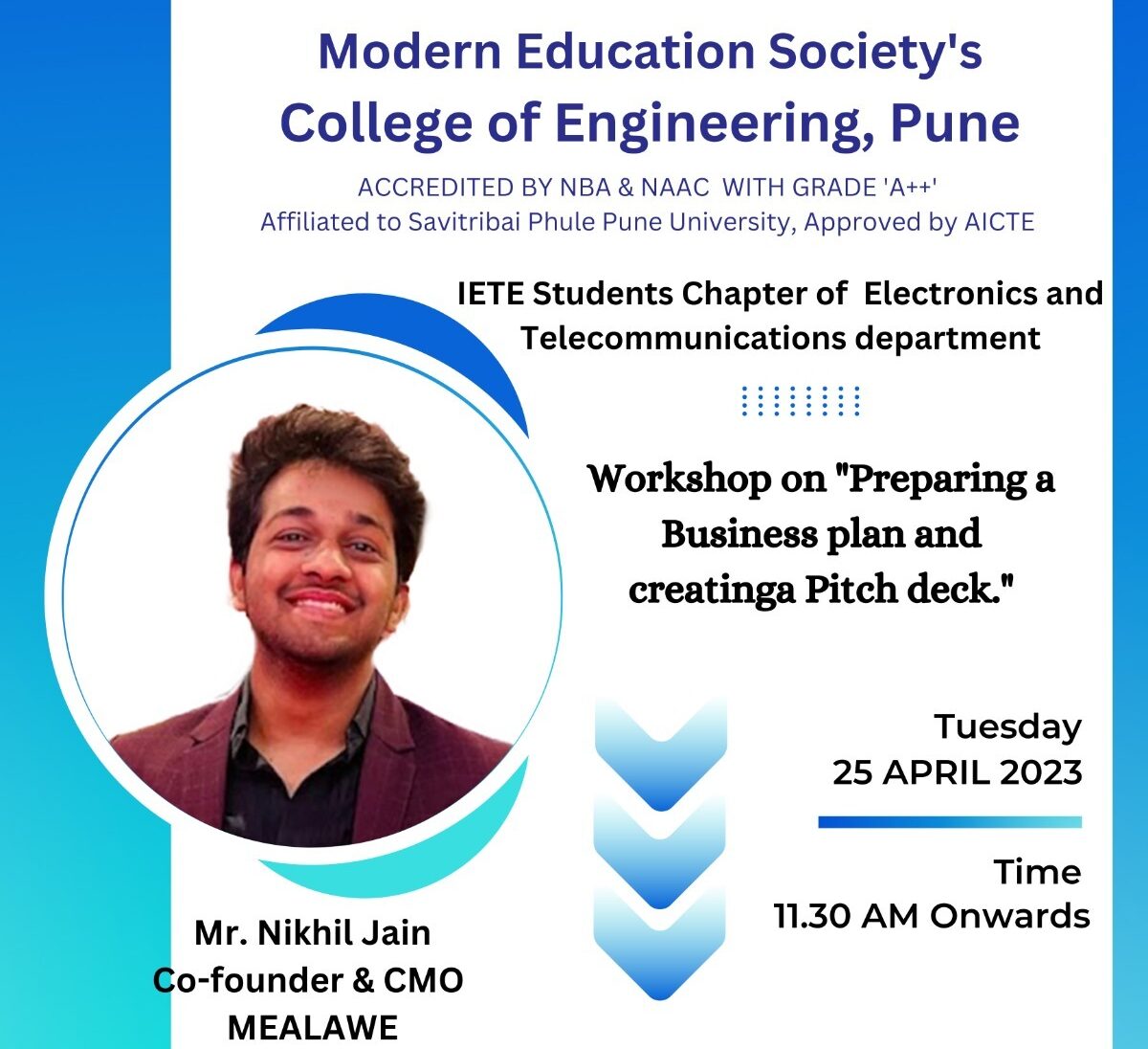 Workshop on Business Plan